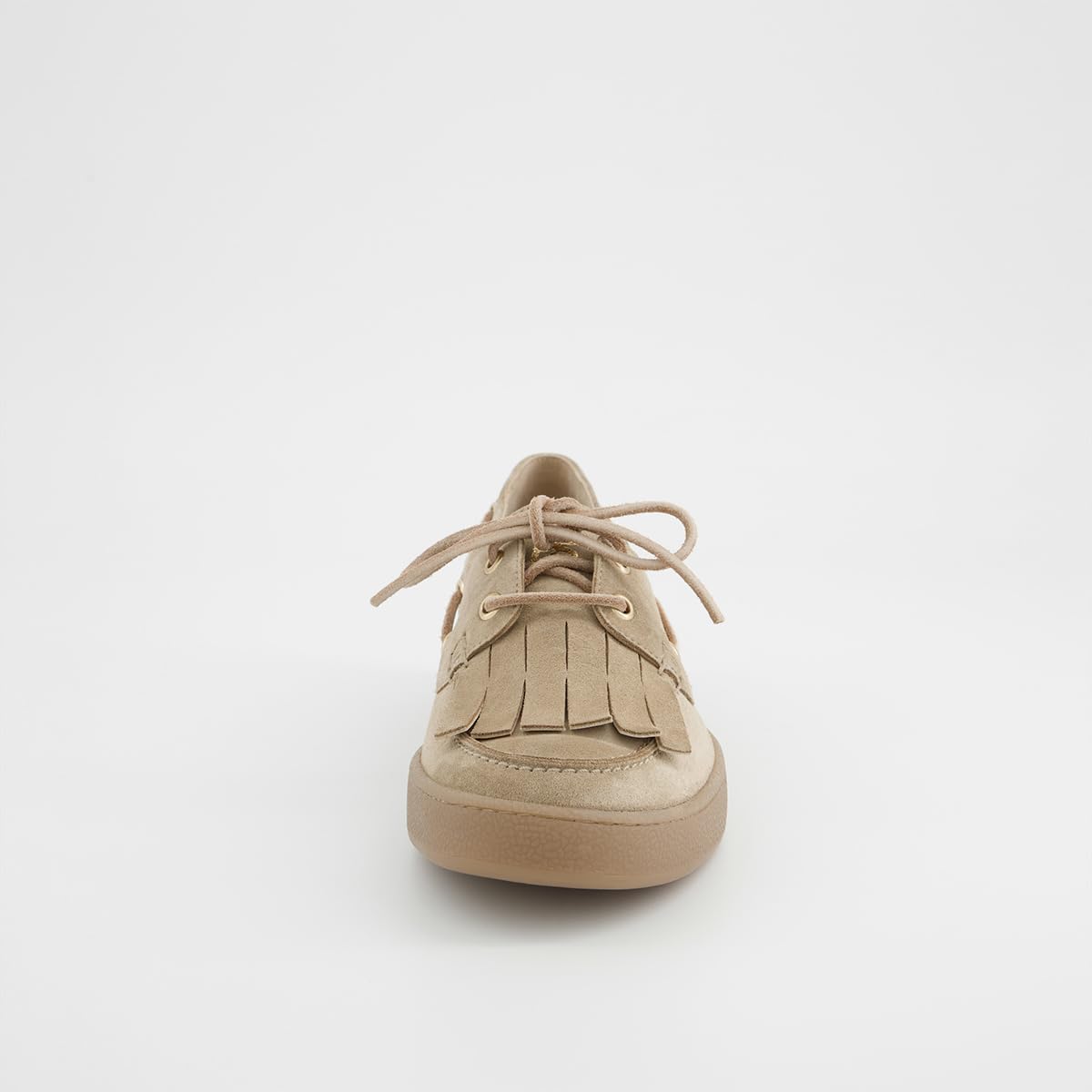Paul Green Damen - Sneaker 1217-009 in beige Rauleder