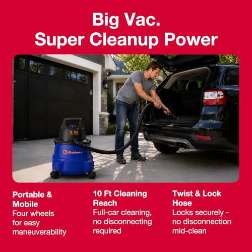 Image of Koblenz WD-9 L212 Wet Dry Vacuum Cleaner, 9 Gallon, 5.0 PHP