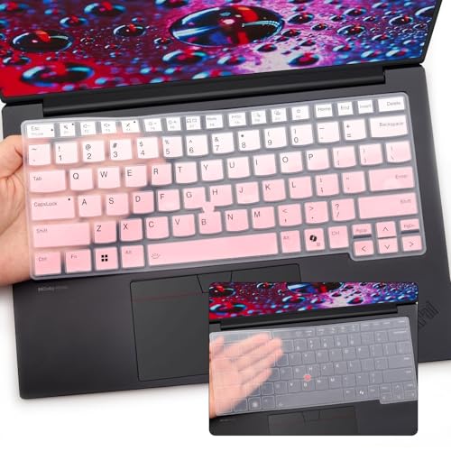 2PCS Protector de Teclado para Lenovo Thinkpad 14" 2024-2026 miniatura 1