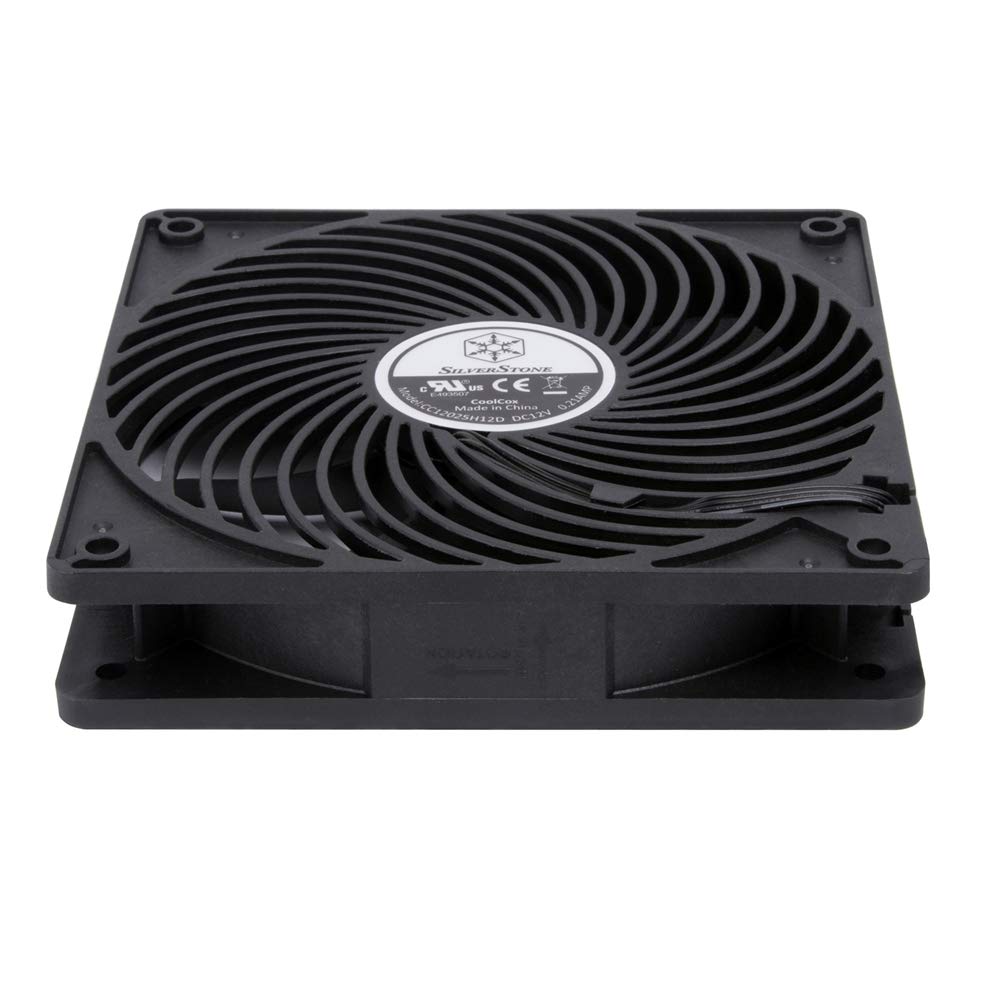 Amazon | SILVERSTONE 強力なエア圧を実現する120mm徹甲弾ケースファン