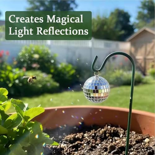 Pots de fleurs boule disco étanches pour stopper les fuites d'eau - 6