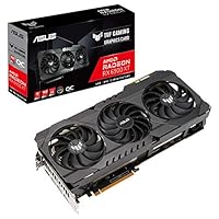 ASUS TUF Gaming AMD Radeon™ RX 6900 XT OC Edition Grafikkarte (PCIe 4.0, 16GB GDDR6, HDMI 2.1, DisplayPort 1.4a, Dual Ball Fan Bearings, All-Aluminum Shroud, Reinforced Frame, GPU Tweak II)
