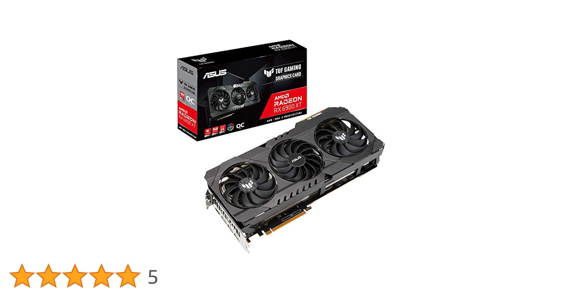Amazon | ASUSTek AMD RX 6900 XT 搭載 トリプルファンモデル