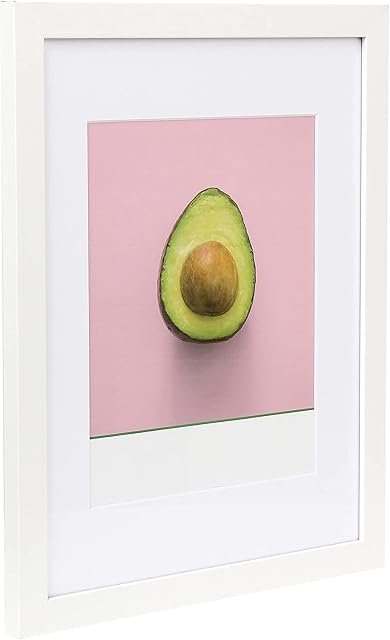 Modern Style MDF Picture Frame A3, A4, A5 Size Poster Home Decoration Photo Frames Wall Mountable Table Top Certificate Document Frames (A3 (30x42 cm), White)