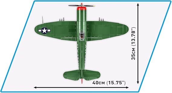 COBI Historical Collection World War II P-47 ThunderboltTM Plane