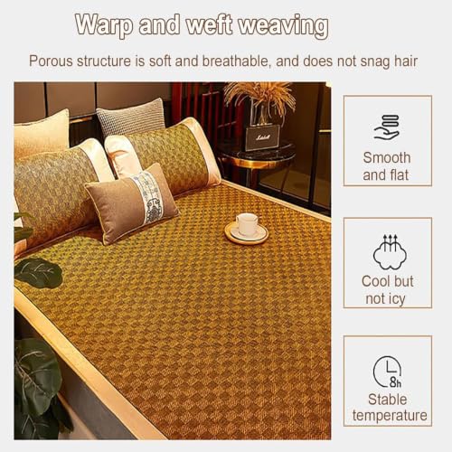 Couchage d'été en soie glacée pour lit d'internat et chambre - 6