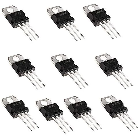 Movilideas 10 Transistores Darlington BDX33C NPN 100V 10A TO-220 Cover