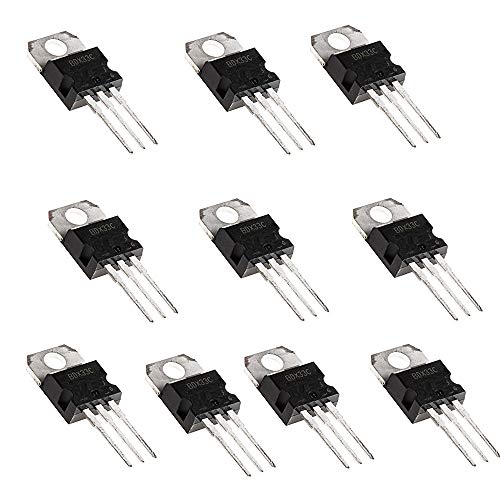 Movilideas 10 Unidades Transistor Darlington BDX33C NPN 100V 10A TO-220