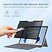 Privacy Screen Protector Compatible for Microsoft Surface Pro 7/6/5/4 Fully Removable,Easy to Install,Reusable,No Bubbles Screen Protector