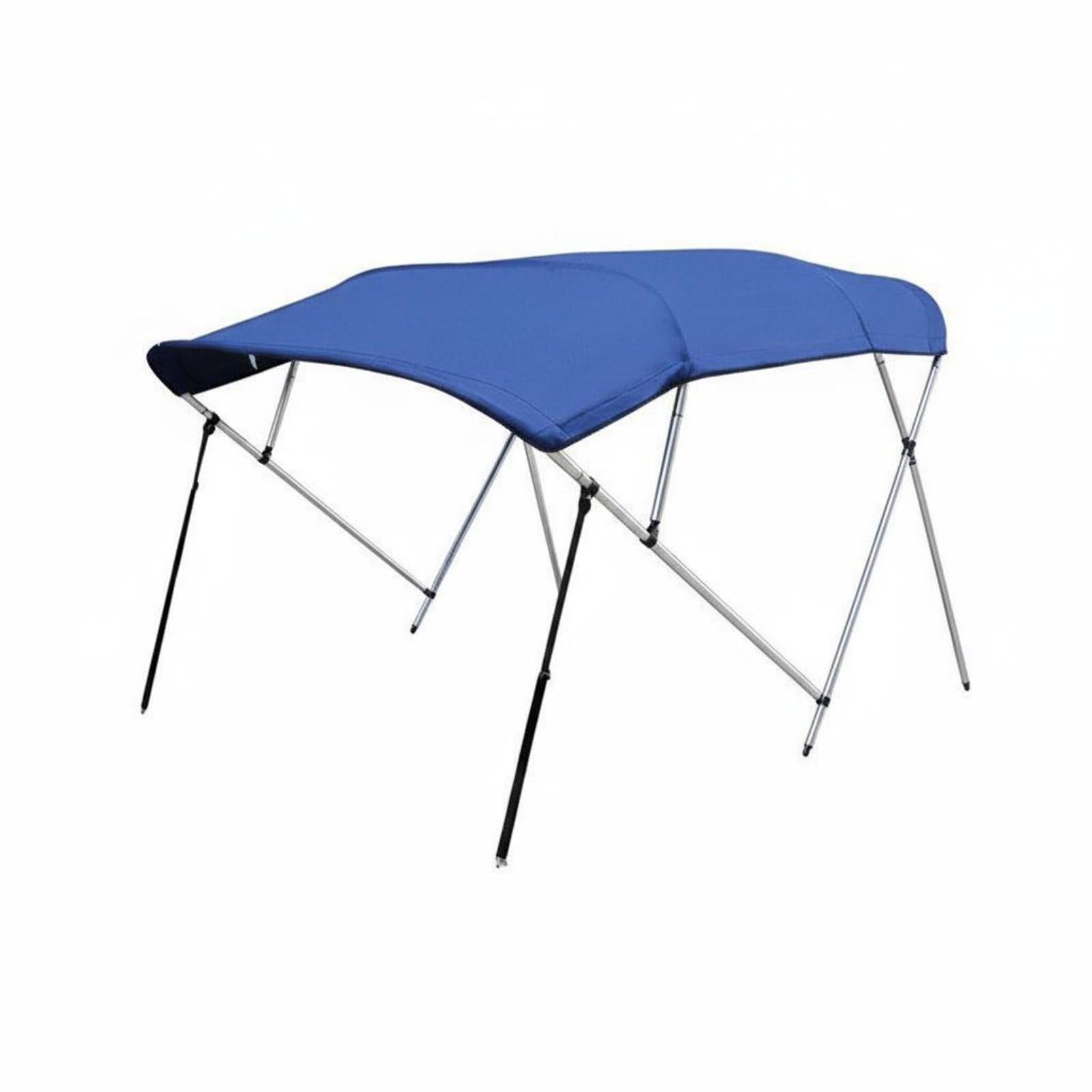Gralara Tenda Barca Tettuccio Copertura Parasole Riparo in Oxford 600D Impermeabile 800-1200mm Telaio Acciaio 316 O Alluminio 25mm Stabile Chiusura Pieghevole, 4-Beam-02