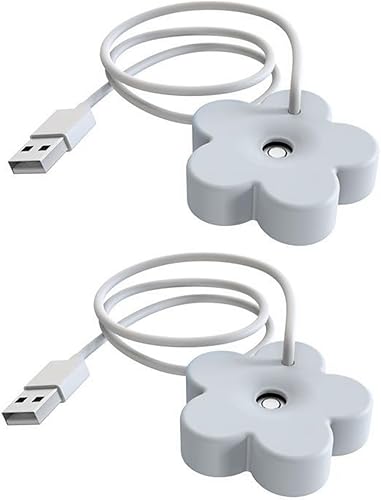 Miniatura 1 de Humidificador USB de flores pequeñas, creativo y lindo fabricante de niebla de atomización, mini nebulizador ultrasónico simple, humidificador de