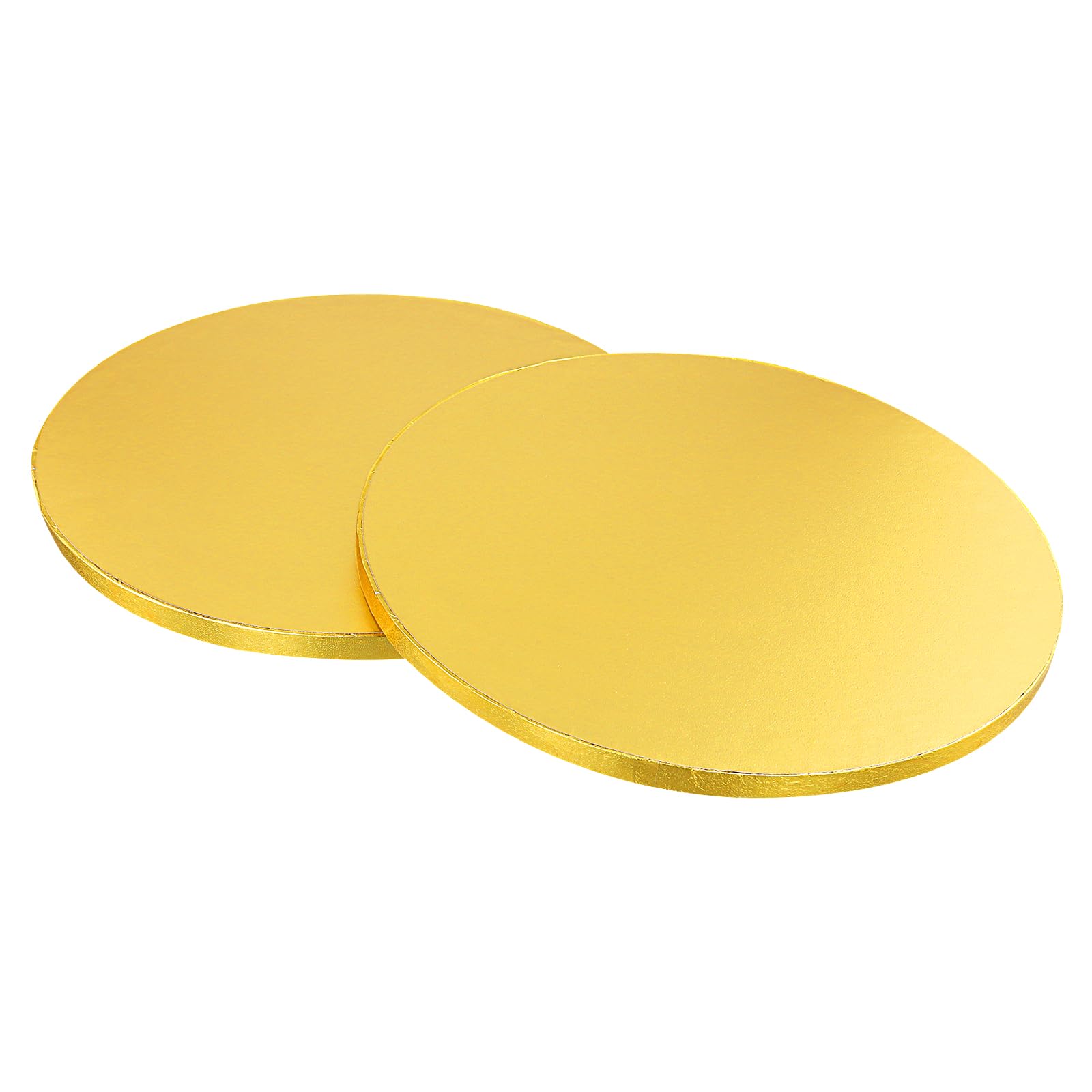 12 Tavole Rotonde Sottotorta Dorate 30 cm da 13 mm