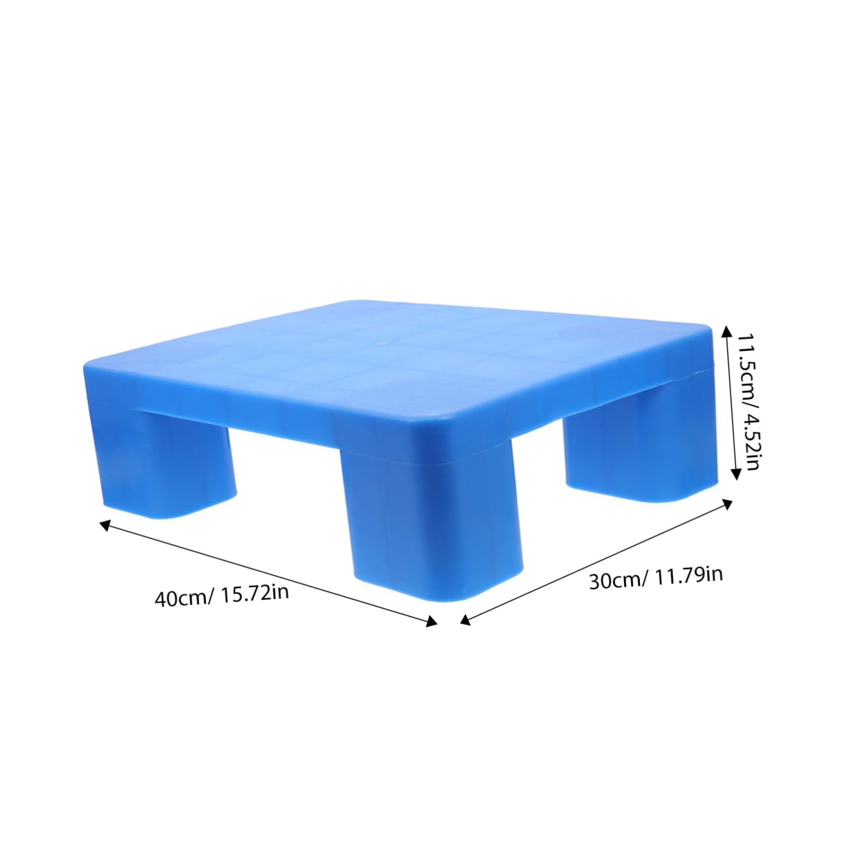 Palet Pequeño de Plástico Abs Firme y Resistente Diseño Multifuncional para Almacenamiento en Garajes y Laboratorios Plataforma Elevadora para Tiendas