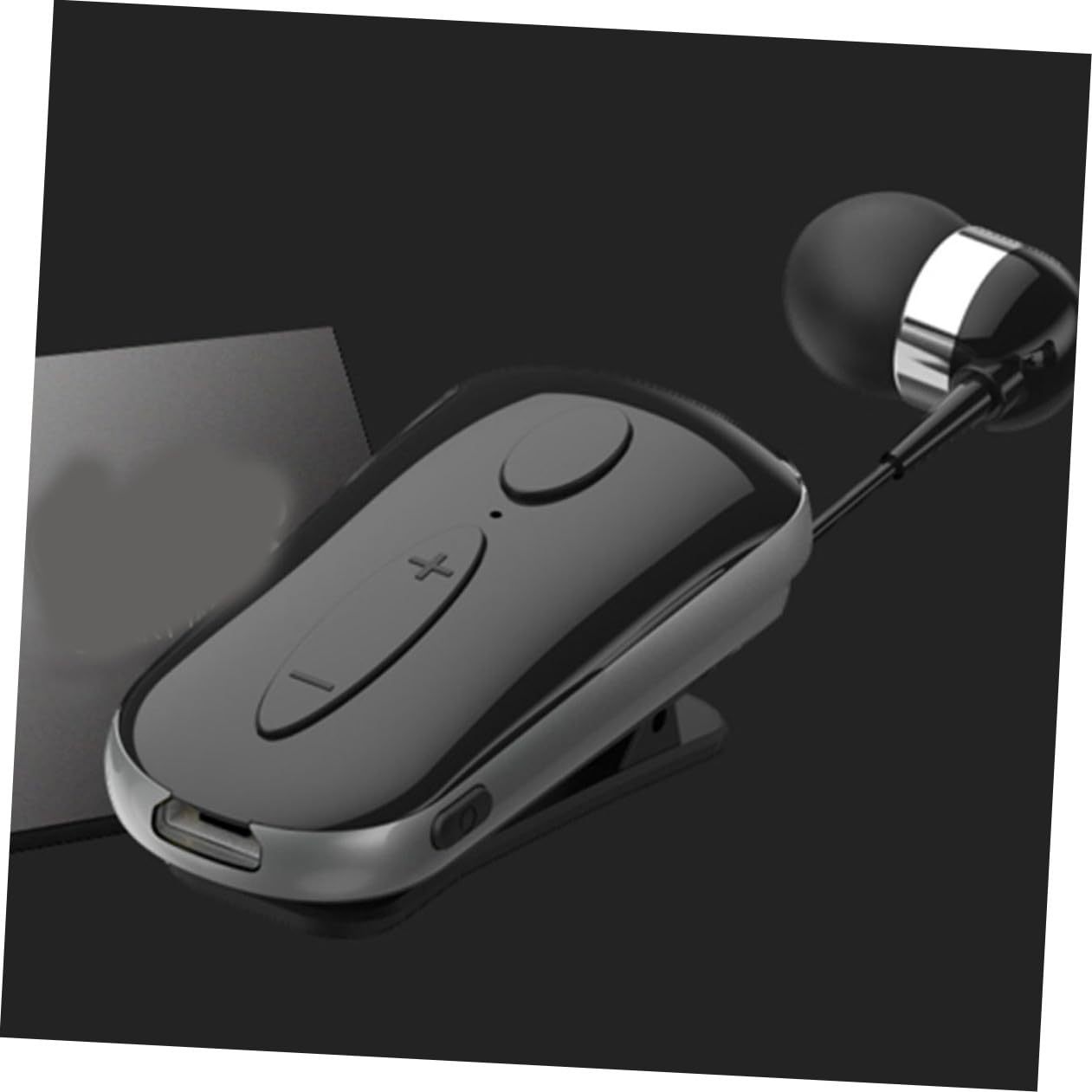 Cuffie wireless professionali con archetto ergonomico leggero e durevole per sport e telefonate nero