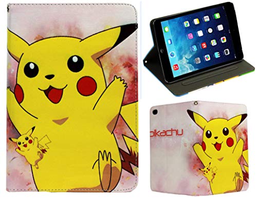 Étui avec support pour Apple iPad Pro 9,7' / iPad 9,7 et iPad Air 1-2 Pokémon Pikachu