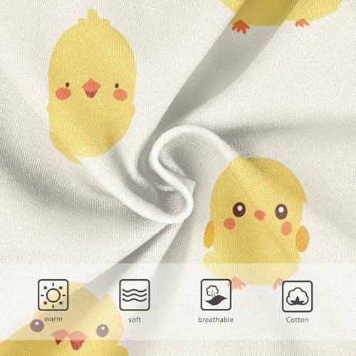 Toddler Girls' Underwear Yellow Cute Chick Soft Cotton Panties Briefs 208608413