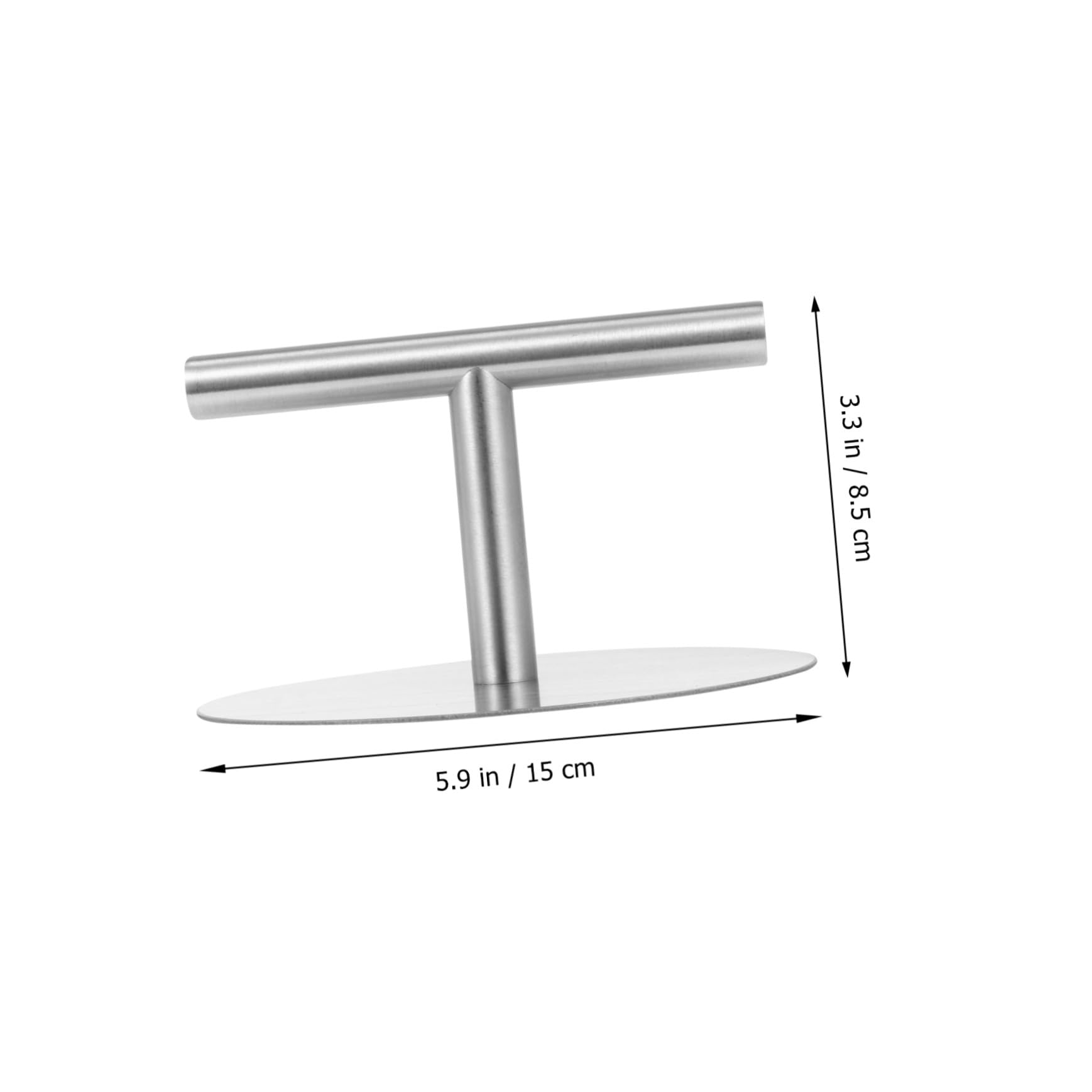 TOYANDONA Prensa De Repostería De Acero Inoxidable 15 Cm Diámetro Antideslizante Sin Olor Para Hacer Pasteles y Hamburguesas Utensilio Profesional De Cocina Hogar