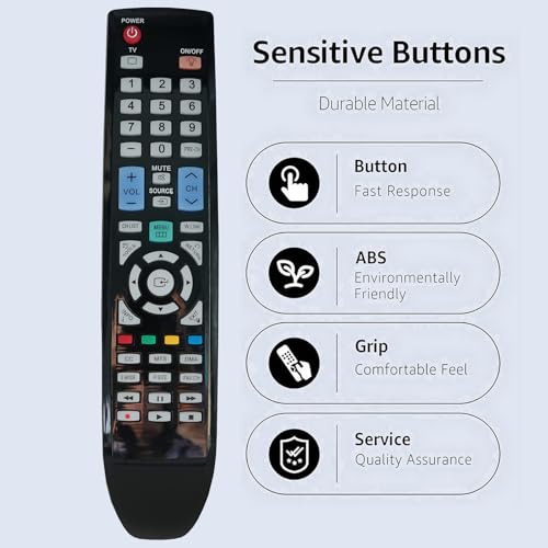 Télécommande Samsung pour remplacer un boîtier perdu ou cassé PN42B450B1DXZA - 3