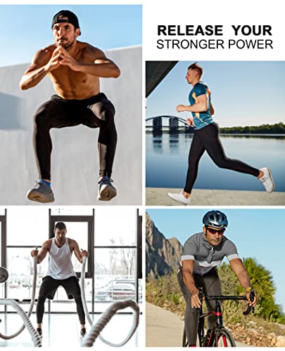 Milin Naco Men's Compression Pants Compression Leggings Sports Compression Pants & Tights Running Tights Ski Base Layer #TOP4