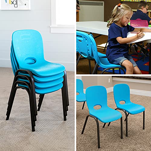 Lifetime 80475 Kids Stacking Chair (13 Pack), Blue #TOP6