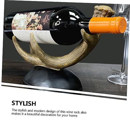 Soporte para botellas de vino y decoración de resina miniatura 7