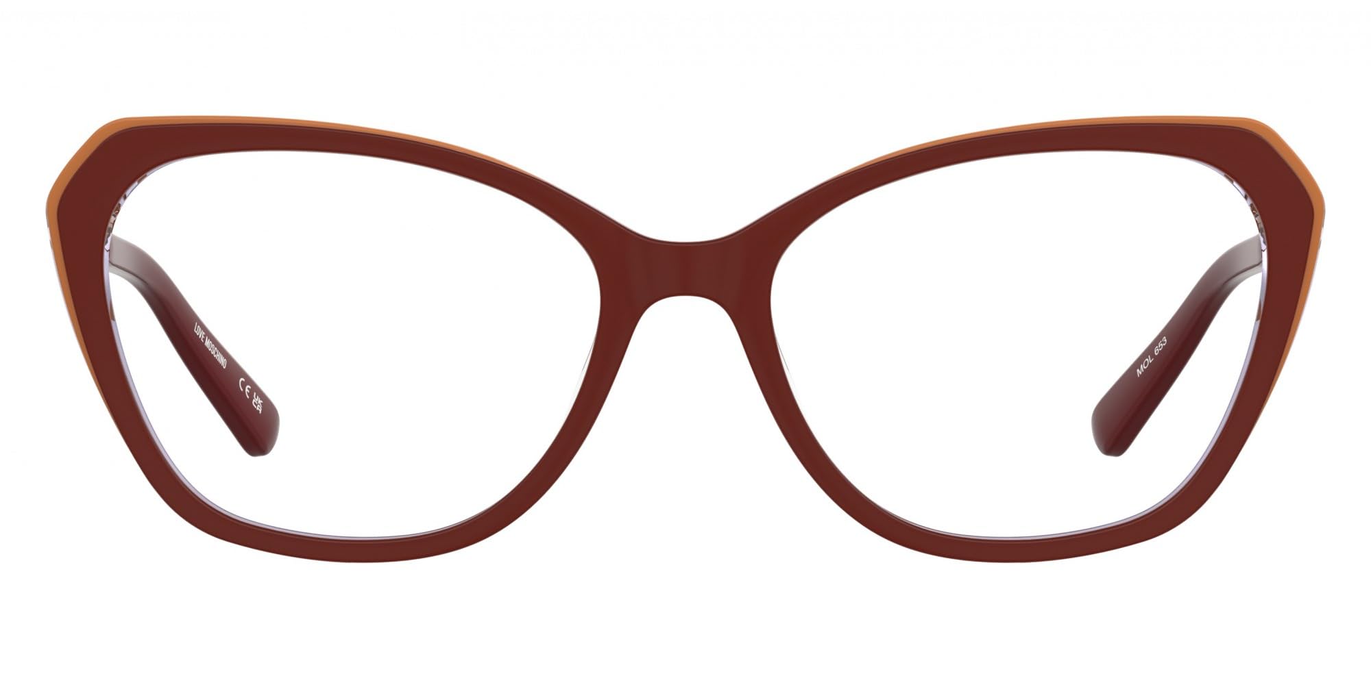 GAFAS MOSCHINO LOVE - Modelo: MOL653_ C: RED MULTIC/Eye size: 56 - Bridge size: 17 Cura della persona e salute