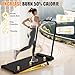 Walking Pad with Incline, 3 in 1 Treadmills for Home Foldable, 2.5HP Folding Treadmill Under Desk with Remote Control & LED Display for Home/Office Cardio Fitness Exercise (Classic)
