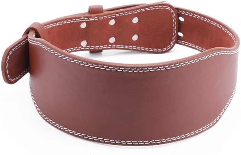 Faux Leather Weightlifting Squat Belt Gym Fitness Barbell Powerlifting Waist Support Protect Gear Training Weight Lifting Belt(C,M-120cm)