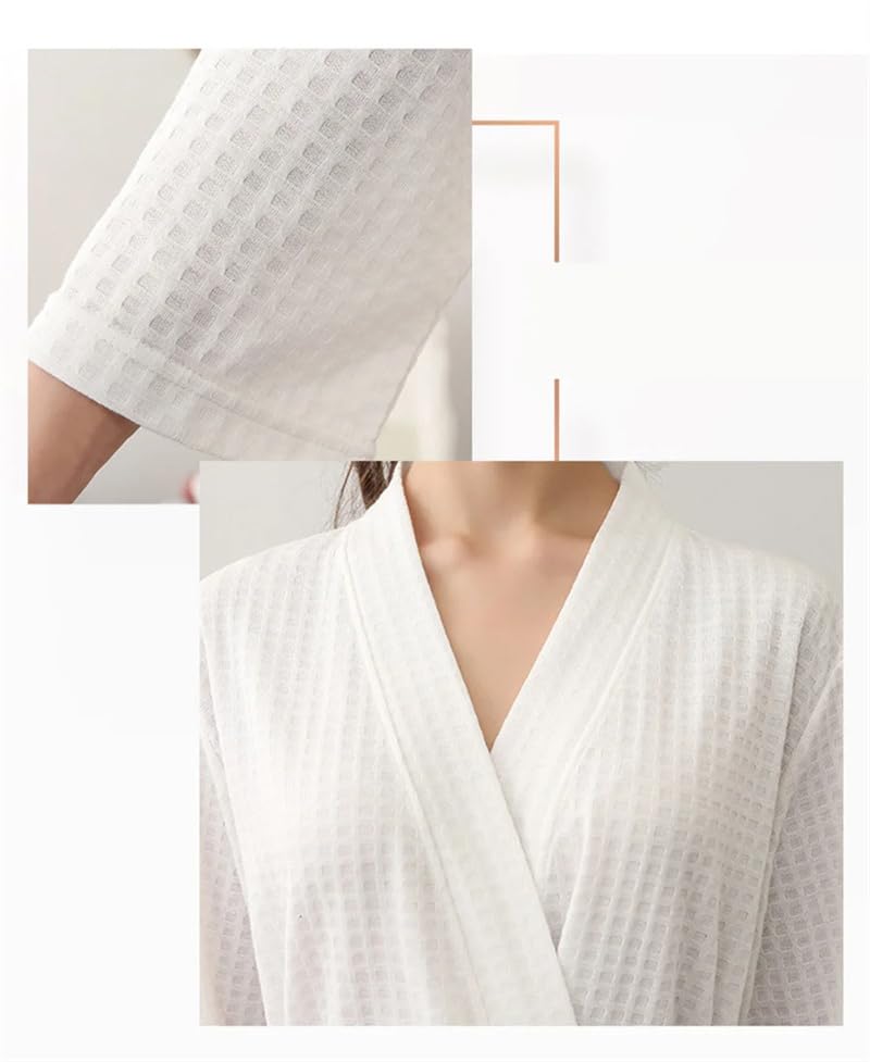 REHJJDFD Męski szlafrok kąpielowy kimono ręcznik szlafrok damski seksowny szlafrok z dekoltem w serek domowe szlafroki bielizna nocna miłośnicy