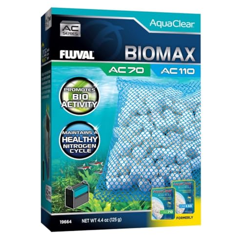 Image of Fluval - BIOMAX for AC70 /AC110 Power Filter, 4.4 oz / 125 g - for Use in Freshwater & Saltwater Aquariums