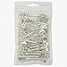 LolliBeads (TM) Antiqued Silver Skeleton Key Sets Tibetan Silver, Filigree Steampunk Keys (30 Pcs)