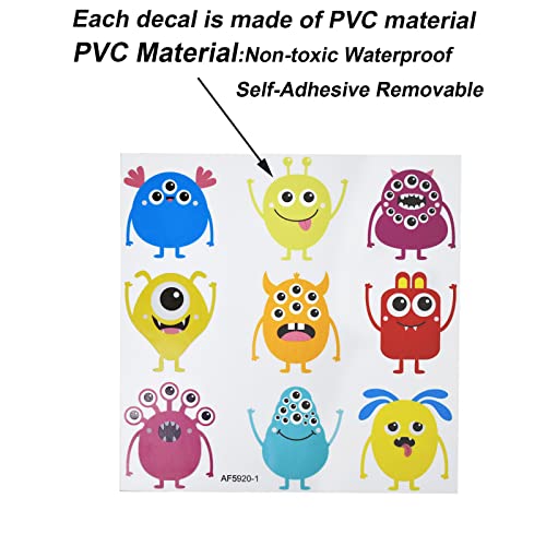 Vinilo Decorativo Monstruo Para Pared 33x33 Pulgadas miniatura 4