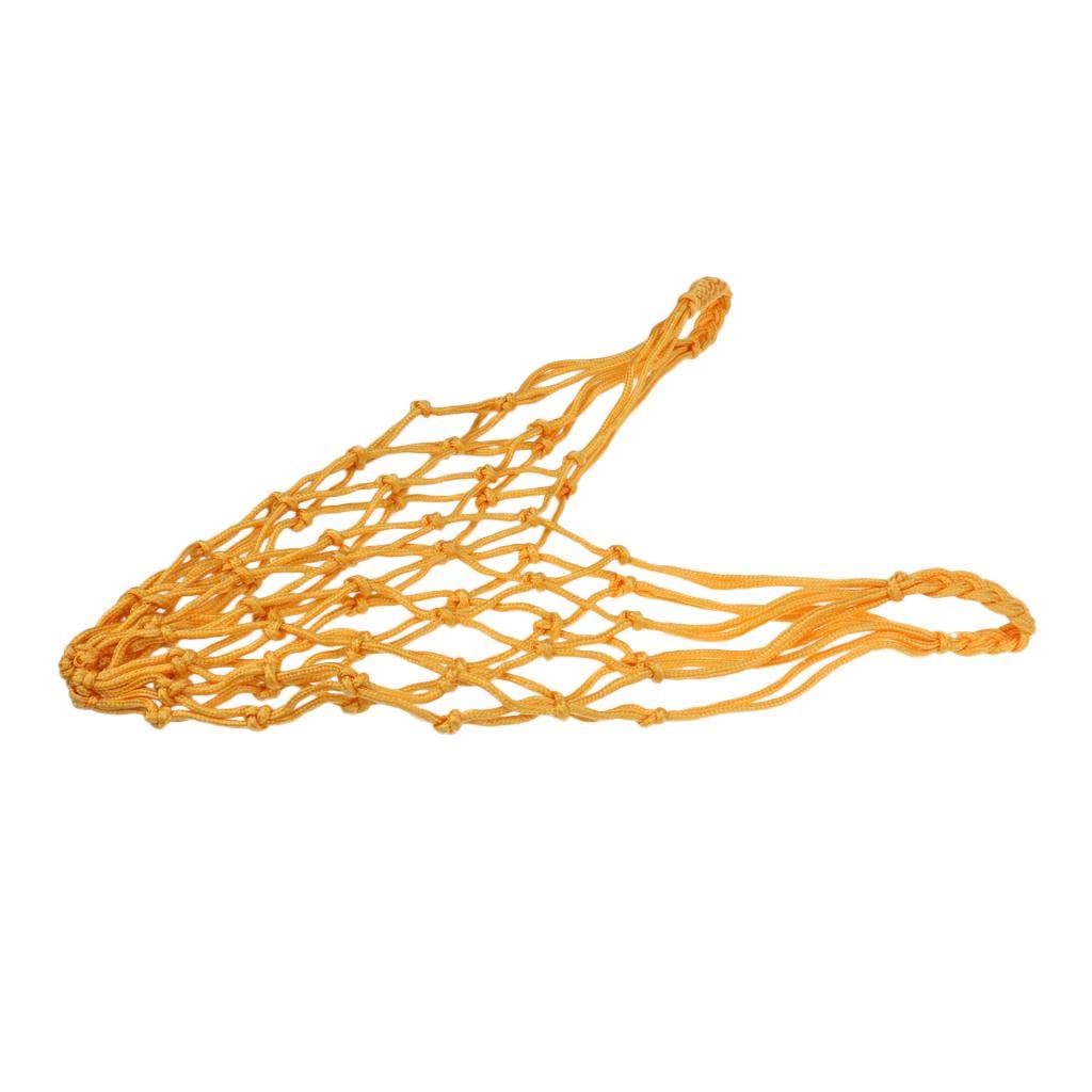 Basketball Volleyball Soccer Mesh Net Bag Single Ball Carrier Yellow |Sporting Goods | Team Sports | Soccer | Other Soccer