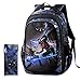 MODRYER Kind-Mädchen-Superheld-Rucksack Schule Kinder Rucksack Tasche Junge Reisen Rucksack Leichte Kursteilnehmer Daypack Mittagessen Schoolbag Camping Wandern,Antman-L(46 * 30 * 22CM)