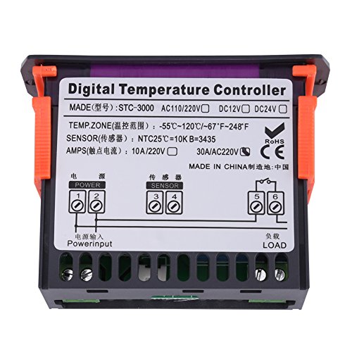 STC-3000 DC 110V-220V Digital Termostato
