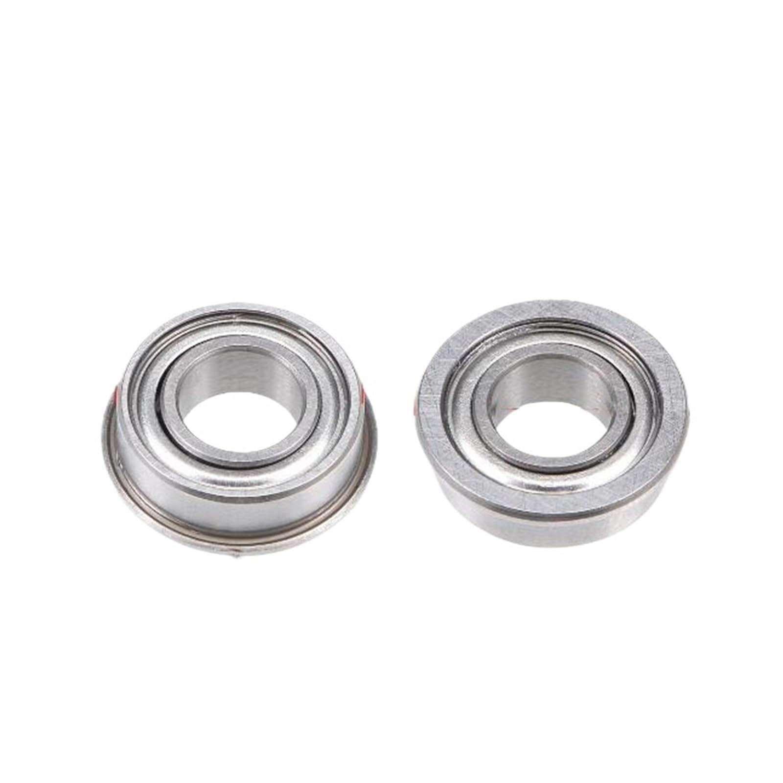 Soywim Mf128zz Bearing, Mf137zz Flange Bearing 10/20/50Pcs 7X13x4 Mm Abec-5 Miniature Flanged Mf137 Z Zz Ball Bearings Wear Resistance(40Pcs)