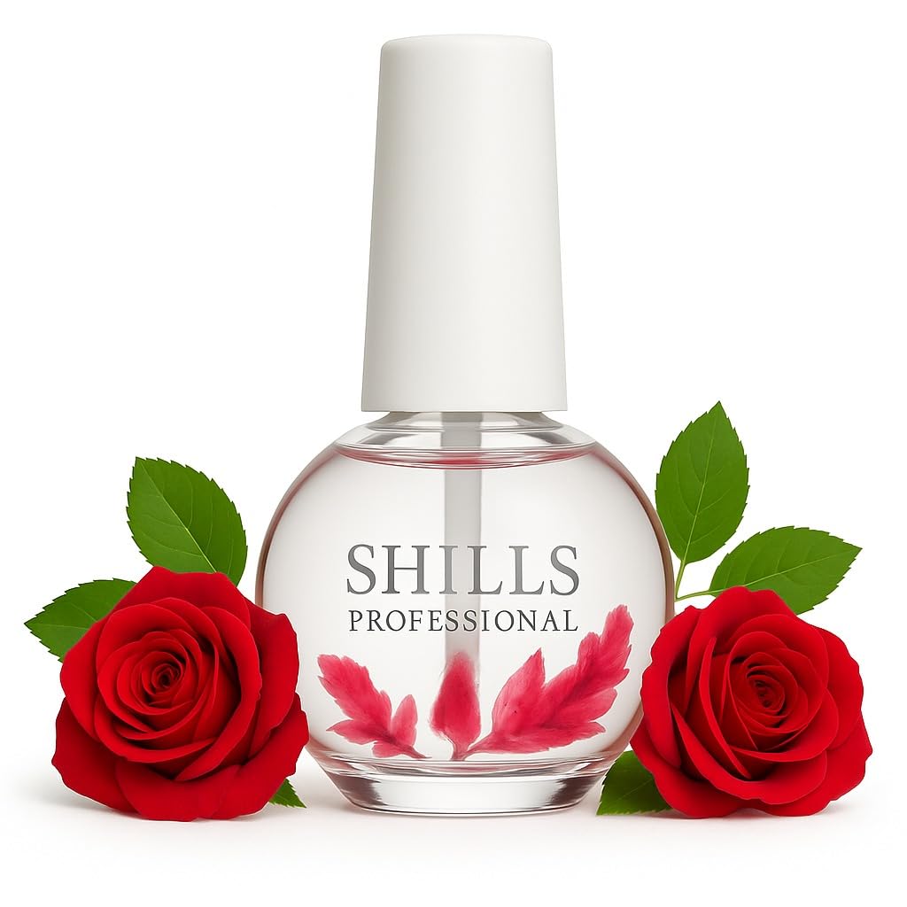 Shills Professional Cuticle Oil for Nails & Cuticles | Floral-Infused Nourishing Nail Care Oil | Deep Hydration for Dry Cuticles & Stronger Nails | Lightweight Non-Greasy Formula | (Rose, 15ML)-picture-15