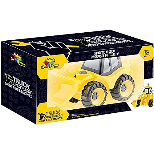 Truck Construção Monta e Desmonta, Art Brink, Amarelo