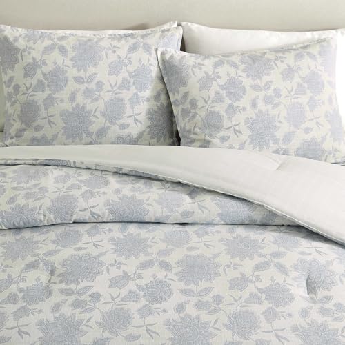 Lit Twin impeccable sans repassage avec Nautica Réversible Room Essentials bleu - 7