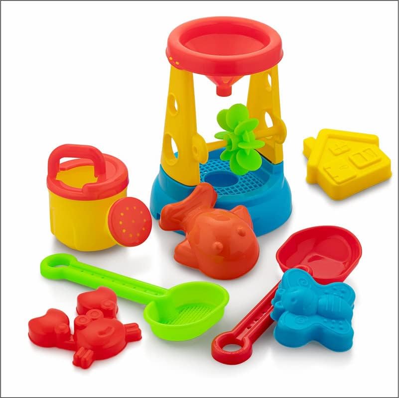 Storio Beach Play Set for Kids Sand Molds Toys for Toddlers Gardening Playset Outdoor Tool Kit Made in India (Selfie Beach Set),Multicolor 3+ Years - Image 4 thumbnail