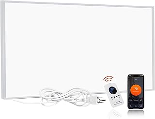 Infrared Heater Panel 800W– Wall Mounted Space Heat Panel...
