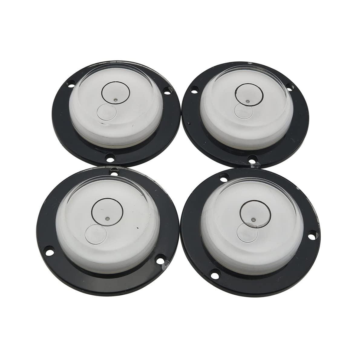 ZCZQC 4pcs Circular Bullseye Bubble Level with Screws Diameter Disc Bubble Spirit Level-picture-18