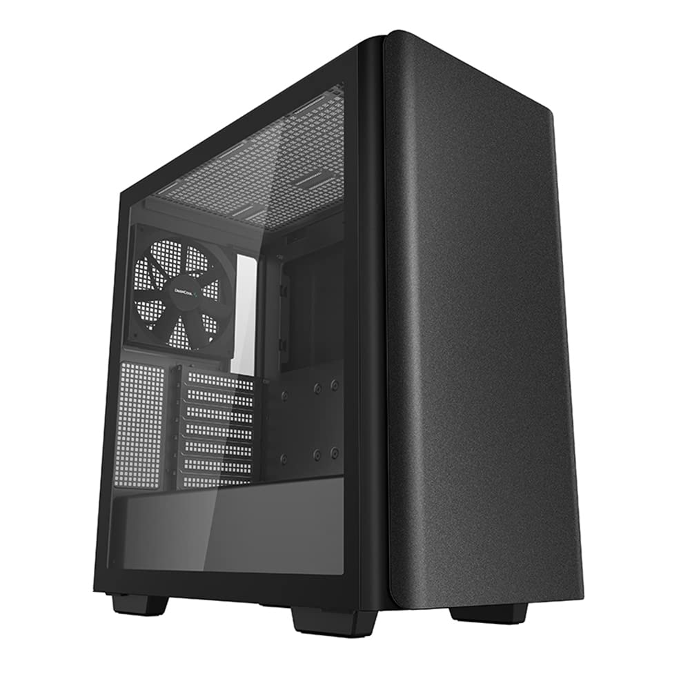 Deepcool MID TOWER CASE CK500 Side window Black MidTower Power supply included No