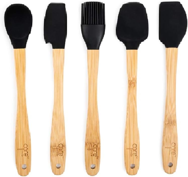 Amazon.com: Core Kitchen 5 Piece Crete Mini Utensil Set, 1-Pack ...