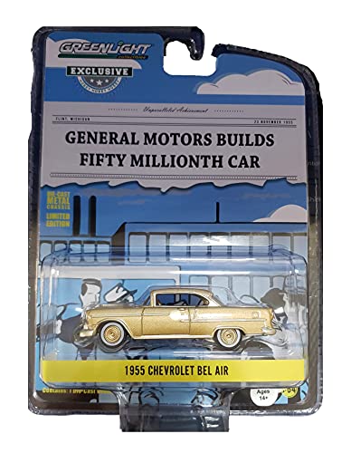 Greenlight 1955 Chevy Bel Air escala 1:64 réplica miniatura 2