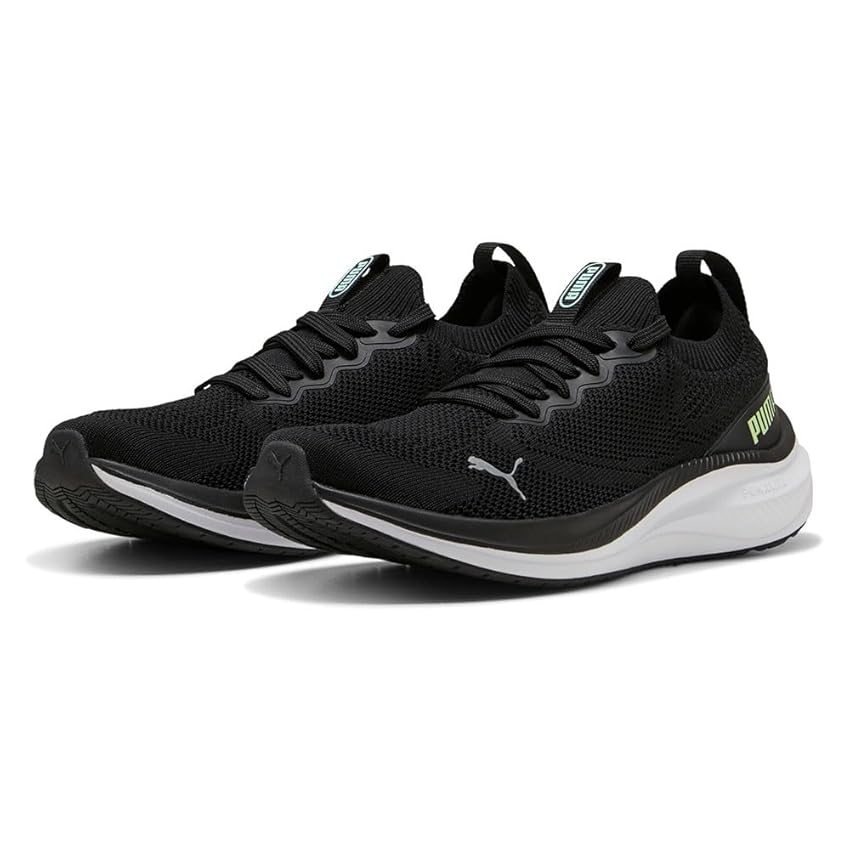 PUMA Skyrocket Lite 2 Engineered, Scarpe per Jogging su Strada Unisex-Adulto, Fusione di Menta Leggera Nera frizzante, 45 EU