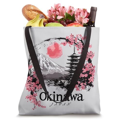 Bolso Tote Cherry Blossoms Okinawa Serenity miniatura 4