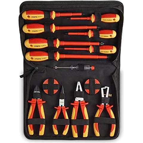 VonHaus Insulated Screwdriver and Pliers Set Cover