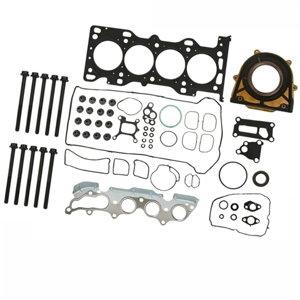 Set di bulloni della guarnizione della testata del motore Paraolio 'albero motore adatto for 2.0 2.3 L 3 5 6