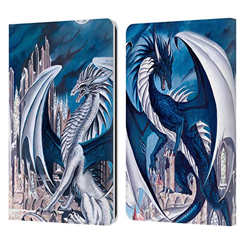 Funda Kindle Paperwhite 1/2/3 tipo libro con dragones mitológicos para leer cómodamente en casa